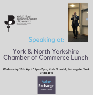 York and North Yorkshire Chamber of Commerce Lunch