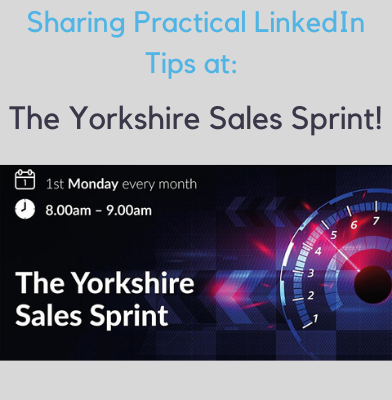 Nigel Cliffe is speaking at The Yorkshire Sales Sprint on 12th April 2021