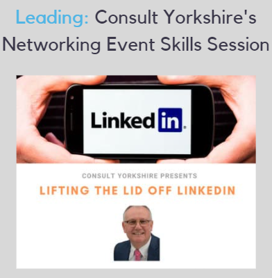 Consult Yorkshire's Lifting the Lid Off LinkedIn session with Nigel Cliffe event image